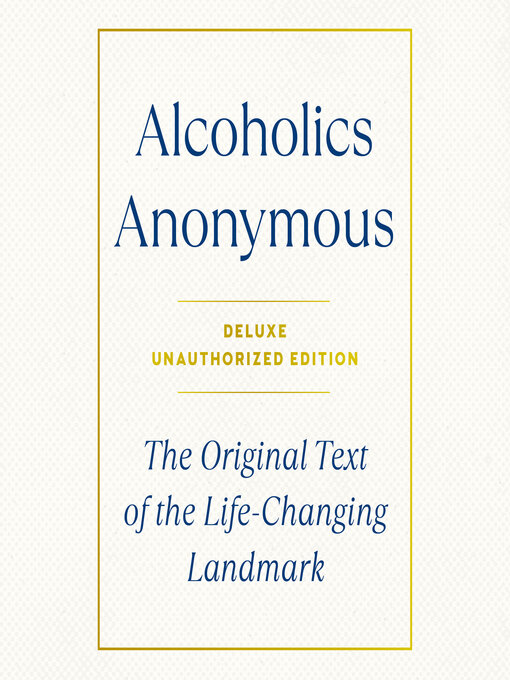 Title details for Alcoholics Anonymous by Bill W. - Available